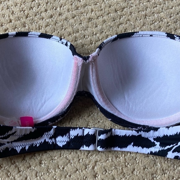 Victoria Secret Zebra Print Bikini Top - Picture 2 of 3